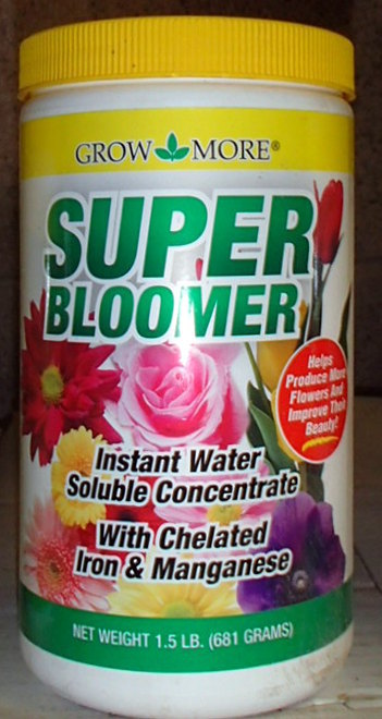 Super Bloomer Water Soluble Fertilizer, 15-30-15,1.5 pounds