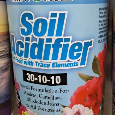 Water Soluble Soil Acidifier Water Soluble Fertilizer 30-10-10, 1.5 pounds