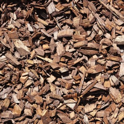 Brown Colored Wood Chips, 1 cubic yard